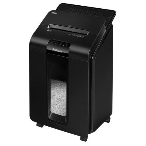 FELLOWES drobilica AutoMax 100 M/ cross microcut 4x10 mm/ zapremina kante 23 l/ stupanj tajnosti P-4 (povjerljivo)/ crna