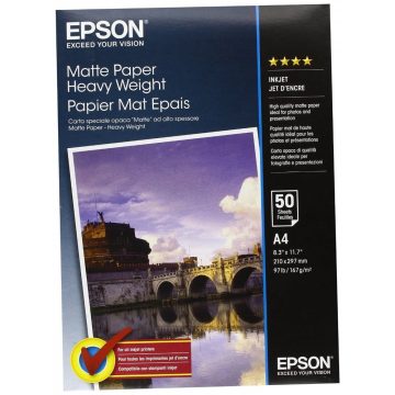 Epson mat teški/ 167g/m2/ A4 (50 listova)