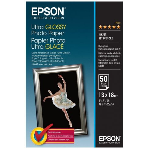 EPSON foto papir C13S041944/ Ultra Glossy Photo Paper 13x18/ 50 listova