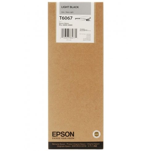 Epson spremnik s tintom/ C13T603500/ StylusPro7800/ 7880/ 9800/ 9880/ Light Cyan/ 220 ml