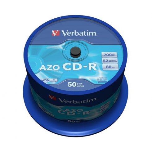 VERBATIM CD-R80 700MB DLP/ 52x/ 80min/ 50paket/ vreteno