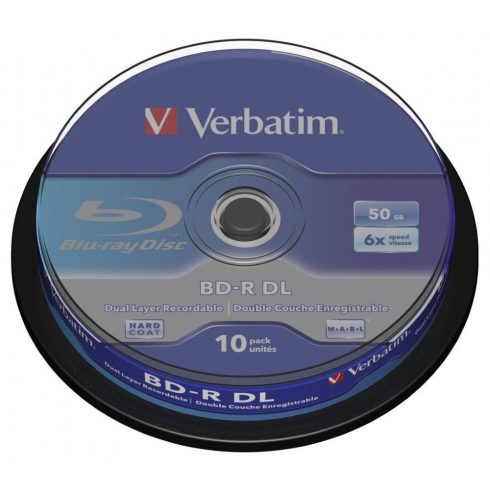 VERBATIM BD-R Blu-Ray DL 50GB/ 6x/ 10 pak./ osovina