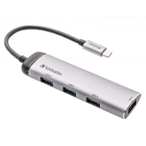 VERBATIM USB hub MULTIPORT USB-C / 4x USB 3.2