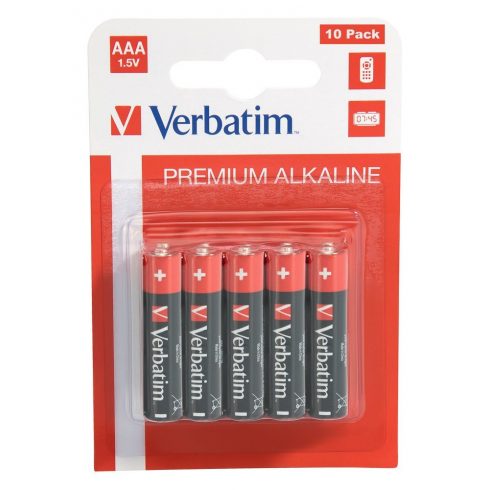 VERBATIM alkalna baterija 1,5V AAA/ blister 10 kom