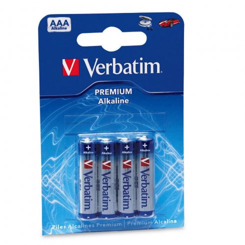 VERBATIM alkalna baterija 1,5V AAA/ blistr 4ks