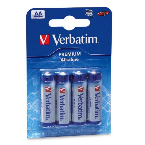 VERBATIM alkalna baterija 1,5V AA/ blistr 4ks