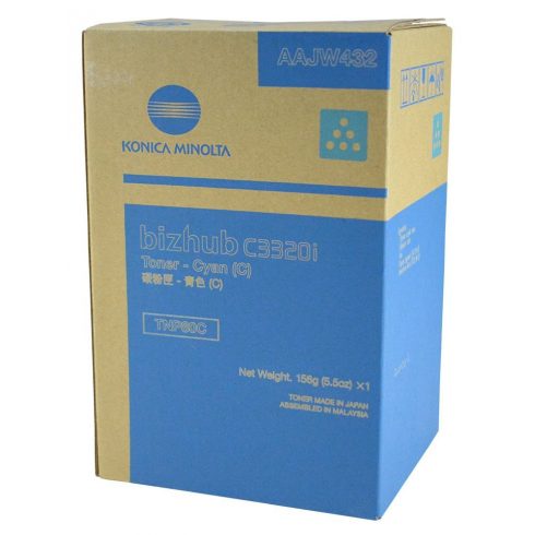 Konica Minolta originalni toner AAJW452, cyan, 9000 stranica, TNP-80C, Konica Minolta Bizhub C3320i