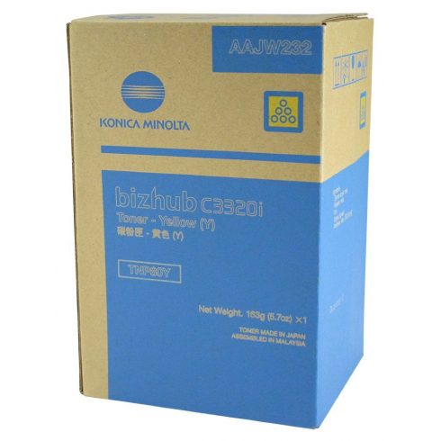 Konica Minolta original toner AAJW252, žuti, 9000 stranica, TNP-80Y, Konica Minolta Bizhub C3320i