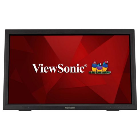 ViewSonic TD2223 / 22"/ IR Touch/ TN / 16:9/ 1920x1080/ 5ms / 250cd/m2 / DVI / HDMI/ VGA / USB/ Repro / Stalak za knjige