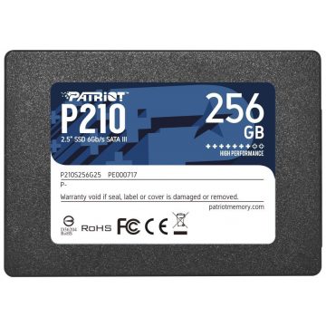   PATRIOT P210 256GB SSD / 2.5" / interni / SATA 6GB/s / 7 mm