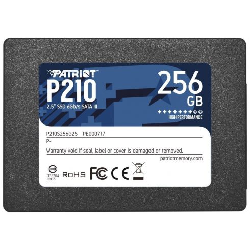 PATRIOT P210 256GB SSD / 2.5" / interni / SATA 6GB/s / 7 mm