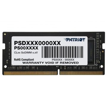 PATRIOT Signature 32GB DDR4 3200MHz / SO-DIMM / CL22 / 1,2V