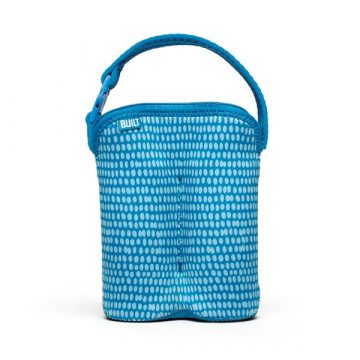   BUILT Bottle Buddy torba s dvije boce s držačem (Dribble Dots Blue)