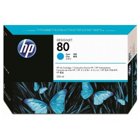 HP 80 Cyan spremnik s tintom, 350 ml