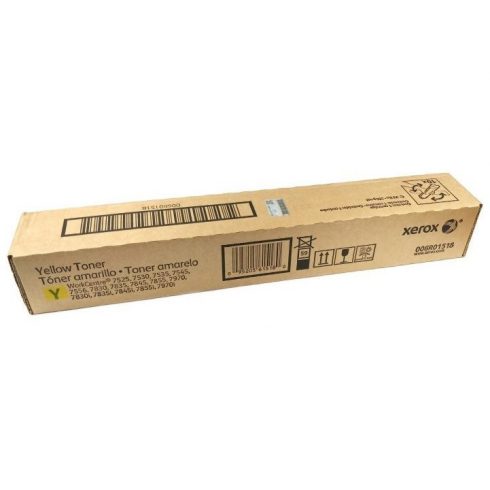 Xerox originalni toner 006R01518, žuti, 15000 stranica, Xerox WorkCentre 7525, 7530, O