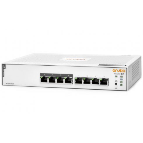 Prekidač HPE Aruba Instant On 1830 8G 65W (4x RJ45 10/100/1000 + 4x RJ45 10/100/1000 Class4 PoE)