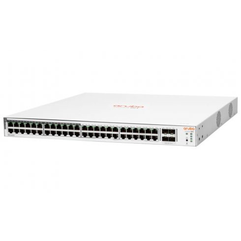 Prekidač HPE Aruba Instant On 1830 48G 4SFP 370W (24x PoE Class4 + 24x RJ45 10/100/1000).