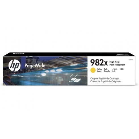 HP originalna tinta T0B29A, HP 982X, žuta, 16000 stranica, veliki kapacitet, HP PageWide Enterprise Color 765, 780, 785