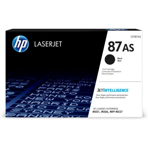 HP toner CF287AS (crni, 6000 stranica) za LJ M506, M501, MFP M527