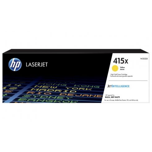 HP toner W2032X (žuti, 6000 stranica) za Color LaserJet Pro M454dn, M454dw, MFP M479fdn, MFP M479fdw