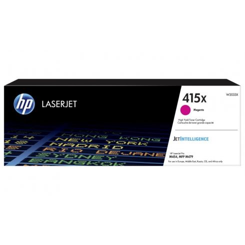 HP toner W2033X (magenta, 6000 stranica) za Color LaserJet Pro M454dn, M454dw, MFP M479fdn, MFP M479fdw