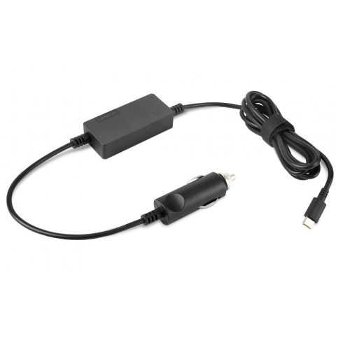 Lenovo auto adapter, 65 W USB-C DC Travel