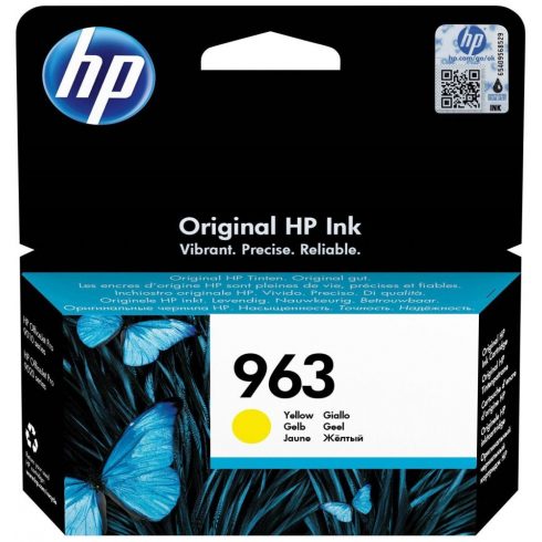 Ink cartridge HP 963 Yellow (yellow, 700p) za HP OfficeJet Pro 9010, 9013, HP OfficeJet Pro 9020