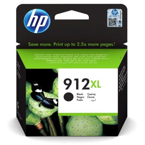 HP cartridge 912XL (crni, 825 stranica) za HP OfficeJet 8013, HP OfficeJet Pro 8023