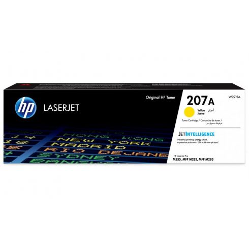 HP toner 207A (žuti, 1250 str) za HP Color LaserJet Pro M255/MFP M282/ M283