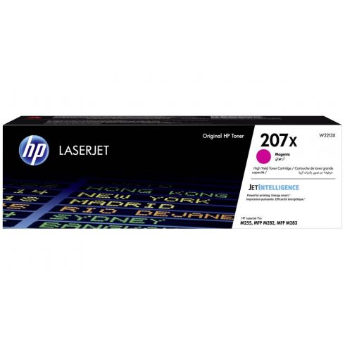 HP toner 207X (magenta, 2450 str) za HP Color LaserJet Pro M255/MFP M282/ M283