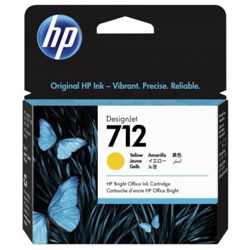 HP 712 Žuti spremnik s tintom