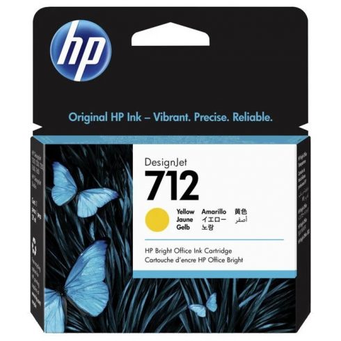 HP 712 Žuti spremnik s tintom