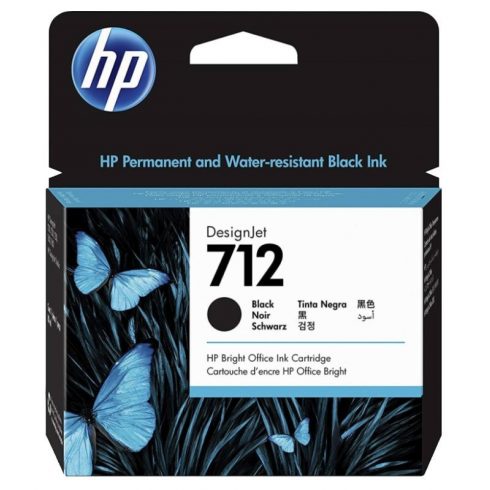 HP 712 Ink Cartridge crni