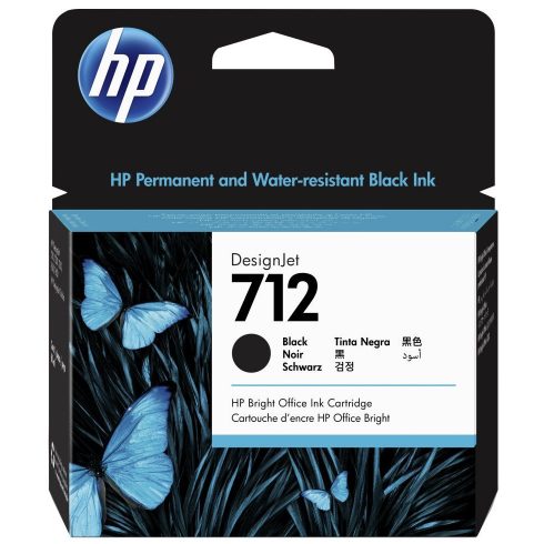 HP 712 Ink Cartridge black (80ml)/ 3ED71A