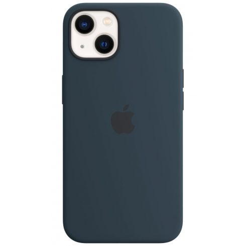 Silikonska maska Apple iPhone 13 s MagSafeom – Abyss Blue