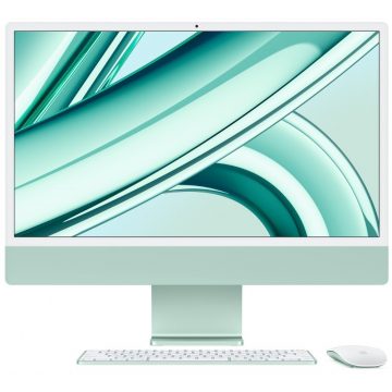   Apple iMac 24'' s Retina 4.5K zaslonom: M3 čip s 8-jezgrenim CPU-om i 10-jezgrenim GPU-om, 256 GB SSD - zeleni