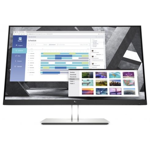 HP E24 G4 23.8"/ 1920x1080/ IPS/ 5ms/ 250 cd/m2/ VGA/ HDMI/ DP/ USB/ mat/ Srebrna