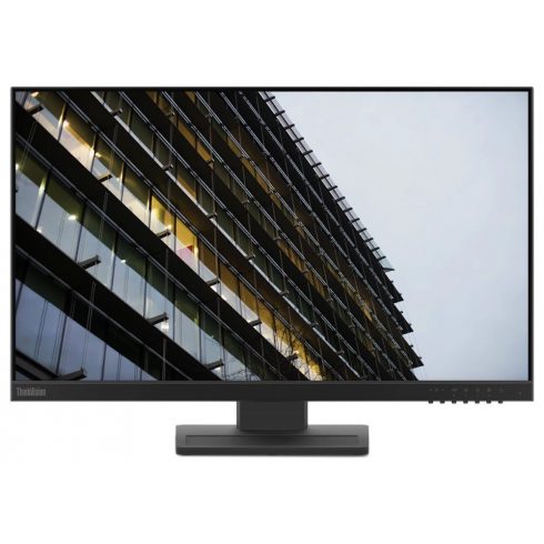 Lenovo E24-28/ 23,8" IPS/ 16:9/ 1920x1080 FHD/ 250cd/m2/ 1000:1/ 4ms/ DP/ HDMI/ VGA/ USB/ PIVOT/ VESA/ crni