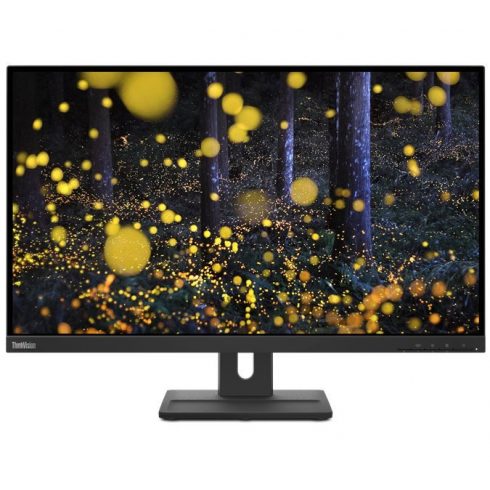 Lenovo E27q-20/ 27" IPS/ 16:9/ 2560 x 1440 QHD/ 350cd/m2/ 1000:1 / 4ms/ HDMI/ DP/ PIVOT/ VESA/ crni