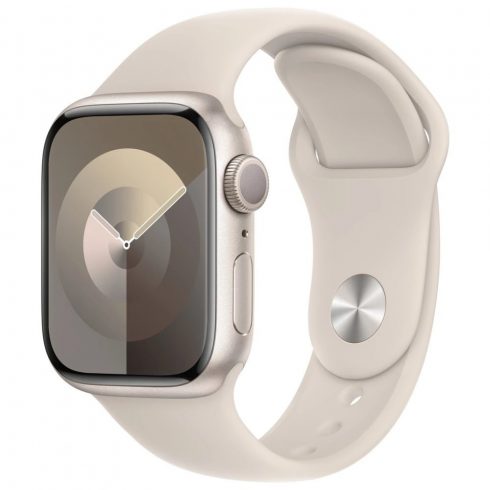 Apple Watch Series 9 41 mm Star White Aluminium sa Star White Sport Band S/M