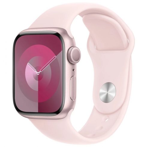 Apple Watch Series 9 41 mm ružičasti aluminij sa svijetlo ružičastim sportskim remenčićem S/M