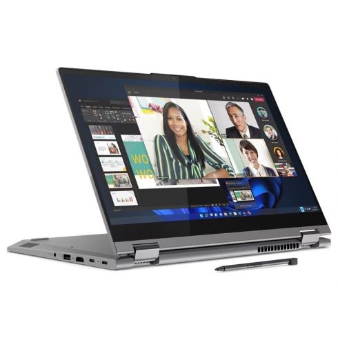 Lenovo ThinkBook 14s Yoga G3/ i7-1355U/ 16GB DDR4/ 1TB SSD/ Intel Iris Xe/ 14"FHD, mat/ W11P/ sivi