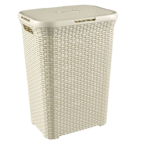 Curver Natural Style košara za rublje 60L, krem