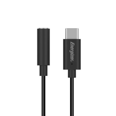 Energizer Ultimate - USB-C na 3,5 mm jack audio adapter 11 cm (crni)