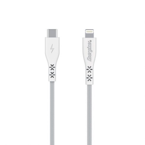 Energizer HardCase - kabel za povezivanje USB-C na Lightning MFi certificiran 1,2 m (bijeli)