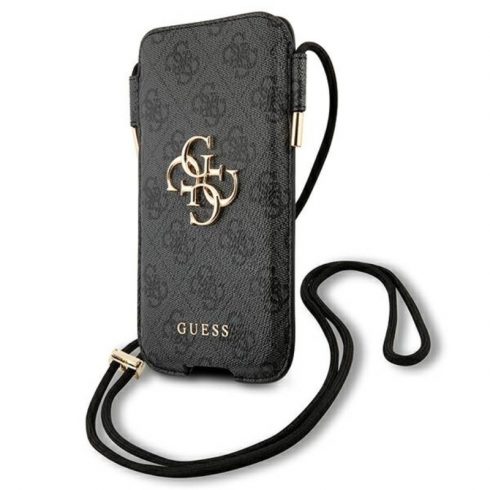 Guess 4G Big Metal Logo Pouch - Torba za telefon L max 6.7" (siva)