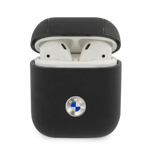 BMW Signature - torbica za Apple AirPods 1/2 gen (crna)