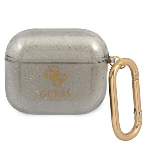 Guess 4G Glitter - Futrola za Airpods 3 (crna)