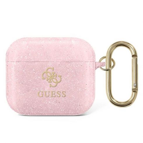 Guess 4G Glitter - Futrola za Airpods 3 (roza)