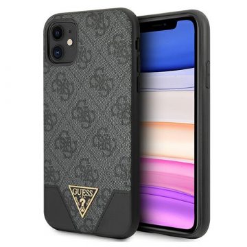   Guess 4G Triangle Collection - maska ​​za iPhone 11 (siva)